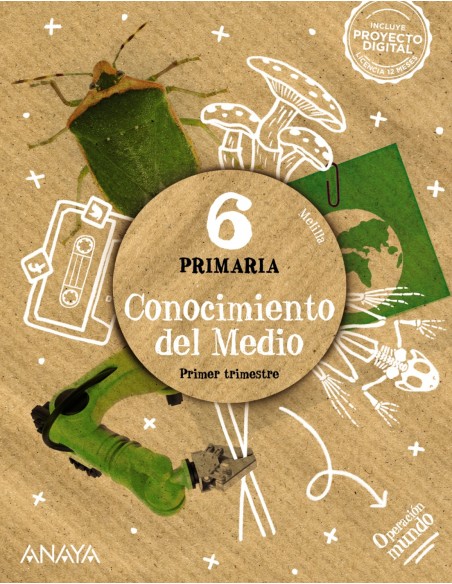 CONOCIMIENTO DEL MEDIO 6ºPRIMARIA OPERACION MUNDO MELILLA 2023